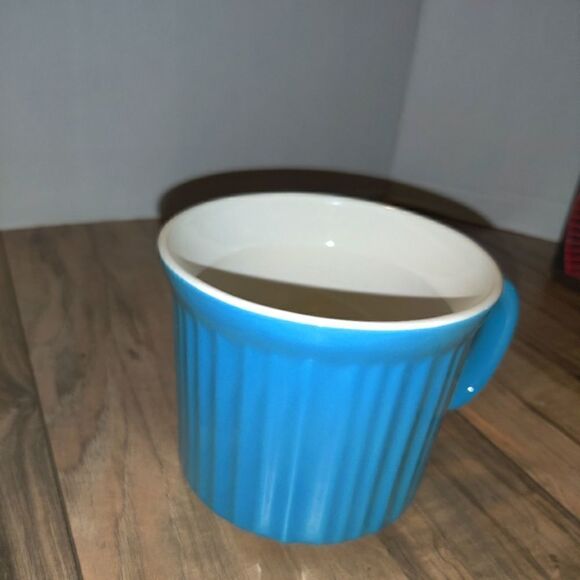 CorningWare Colours 20 oz Sky Blue Coffee / Soup Mug Stoneware 591 ML - Picture 3 of 7